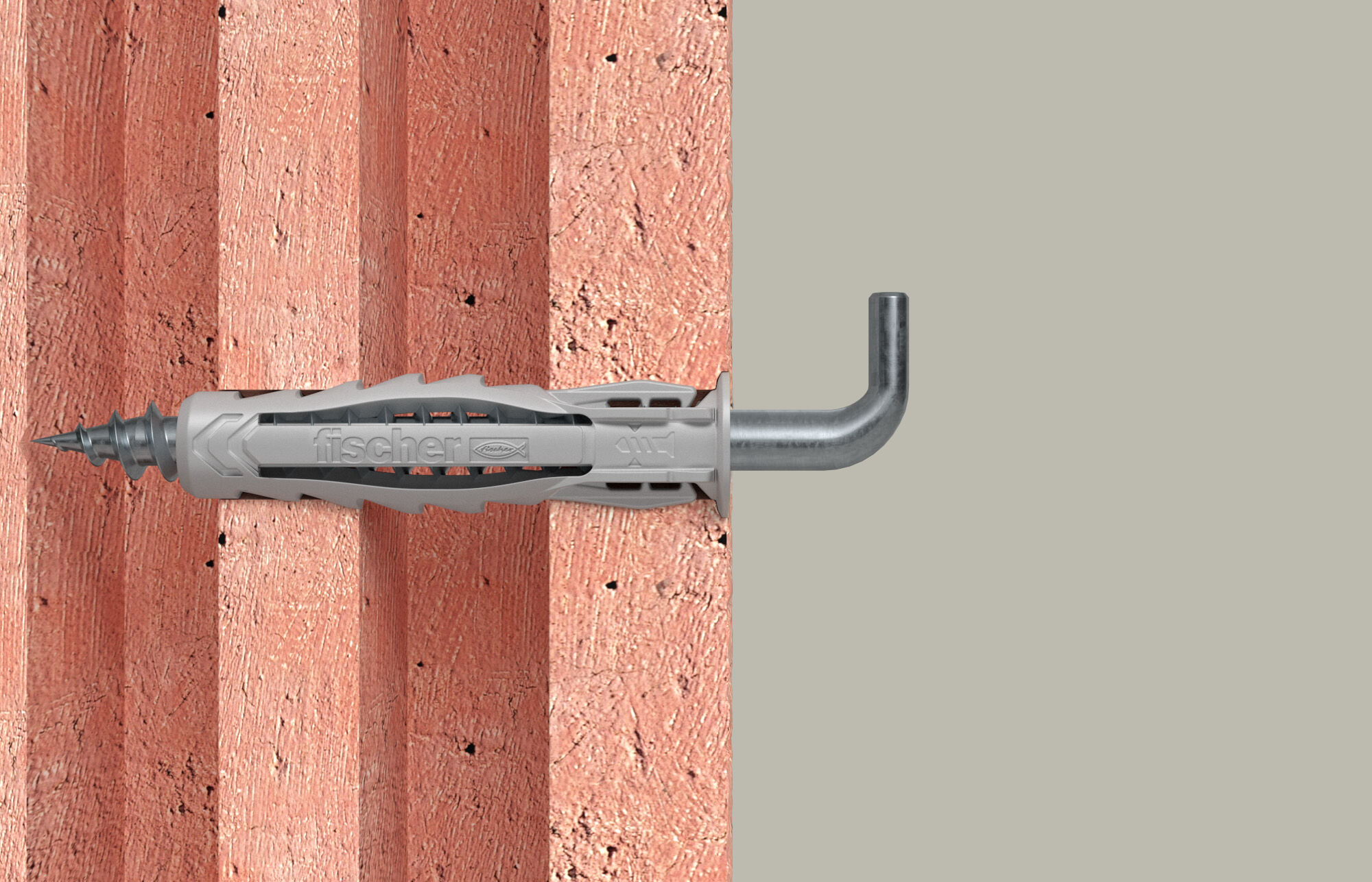 fischer Expansion plug SX Plus 6 x 30 WH with angle hook fischer Expansion plug SX Plus 6 x 30 WH with angle hook